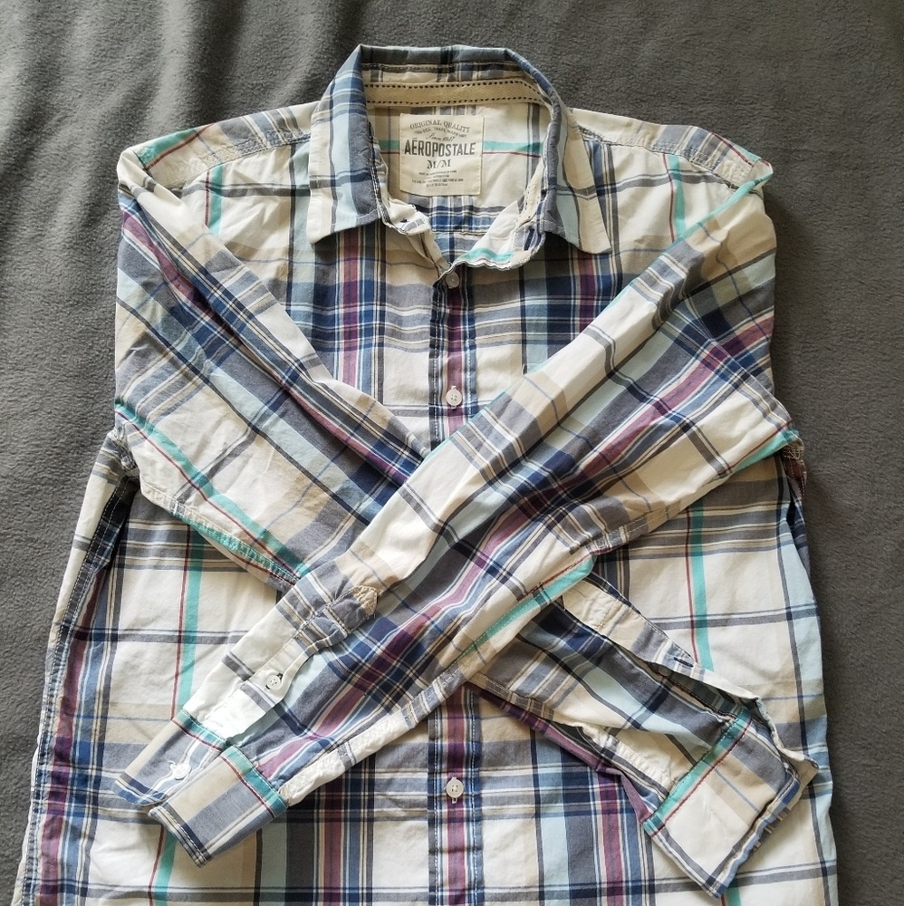 Aeropostale Mens Dress Shirt
